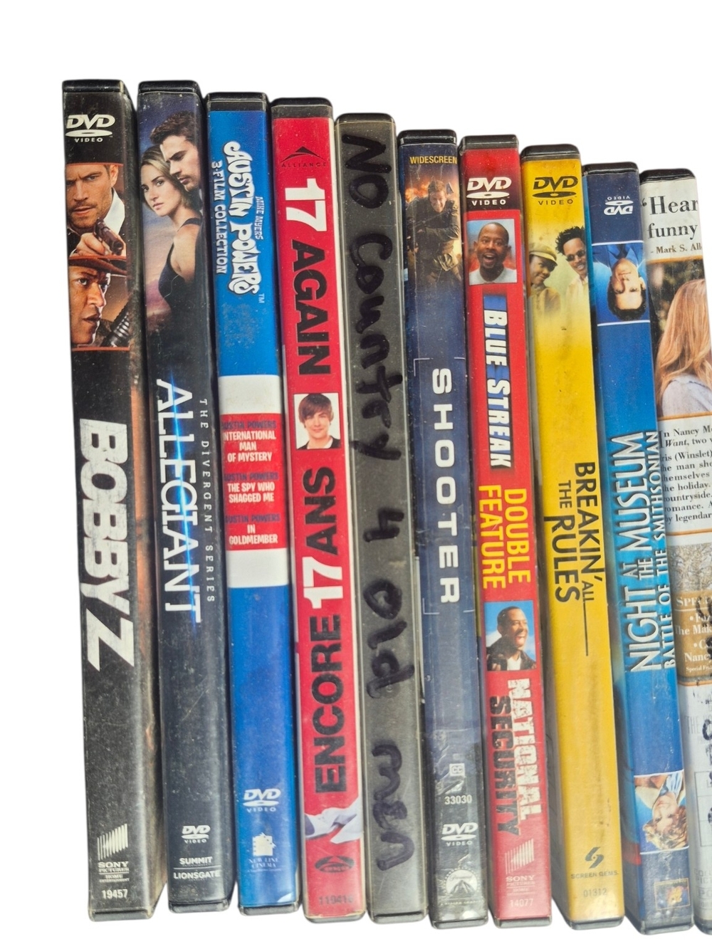 Assorted DVD Movie Lot